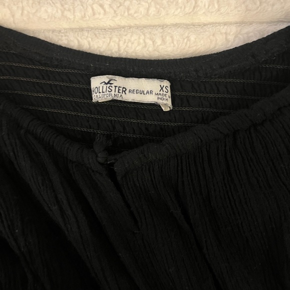 Hollister Boho Black Long Sleeved Mini XS With Built in Shorts - Picture 4 of 5